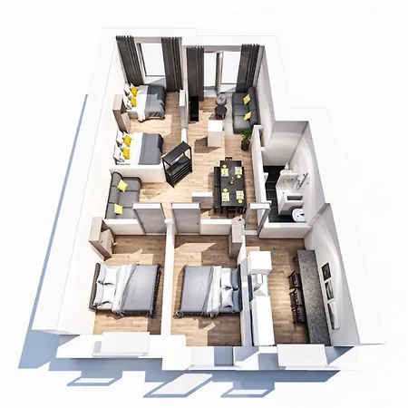 Big Central Near Rotkreuzplatz With 3 Bedroom For 12 Pax Munich