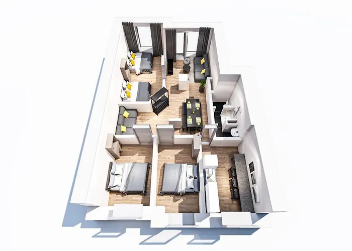 Big Central Near Rotkreuzplatz With 3 Bedroom For 12 Pax München